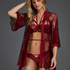Isabelle Lace Kimono, Red