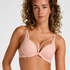 Isadora Padded Underwired Push-Up Bra, Pink