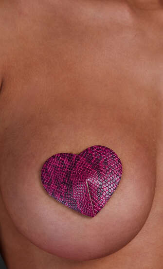 Private nipple covers Snake, Pink