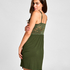 Nora Lace Slip Dress, Green