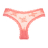 V-shaped Brazilian knickers mesh, Pink