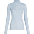 super soft Turtleneck shirt with Cashmere, Blue