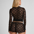 Top Allover Lace, Black