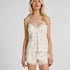 Pyjama Set Jersey Lace, White