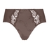 Diva High Knickers, Brown