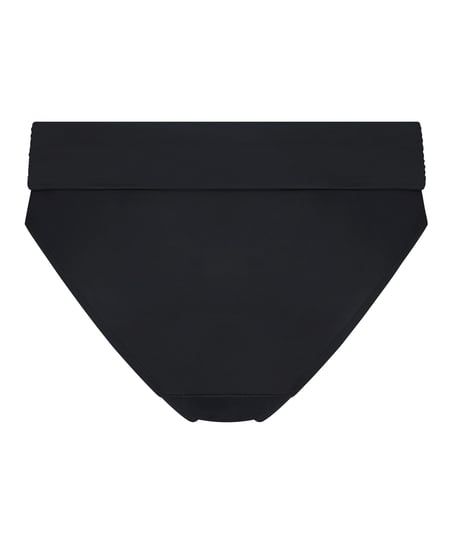 Bikini Bottom With Wrap Luxe, Black