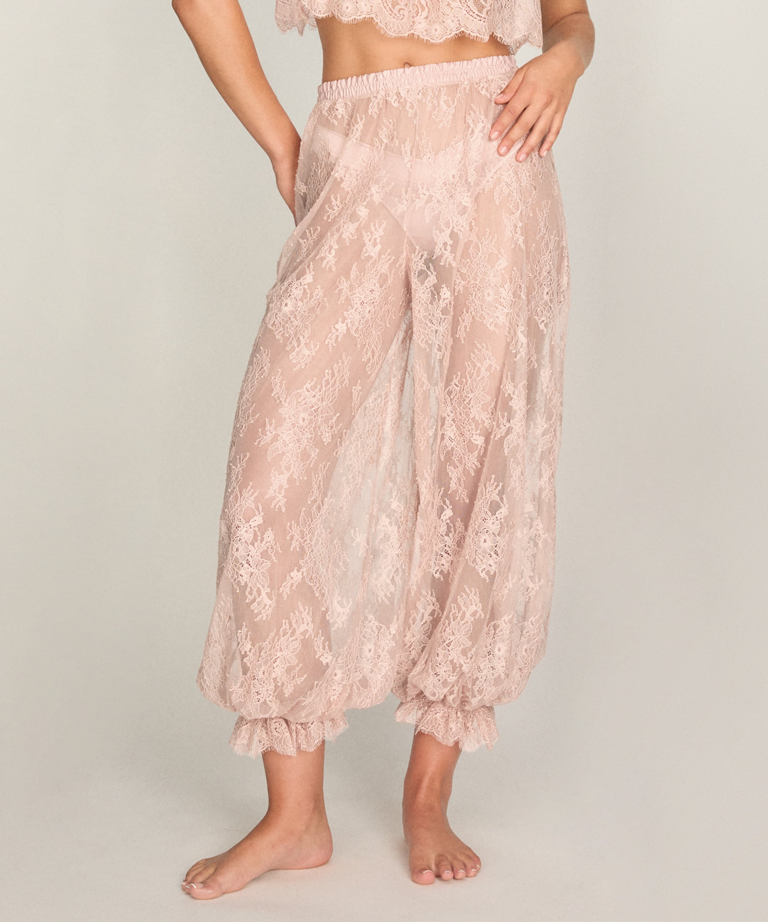Jogger Allover Lace Legacy, Pink, main