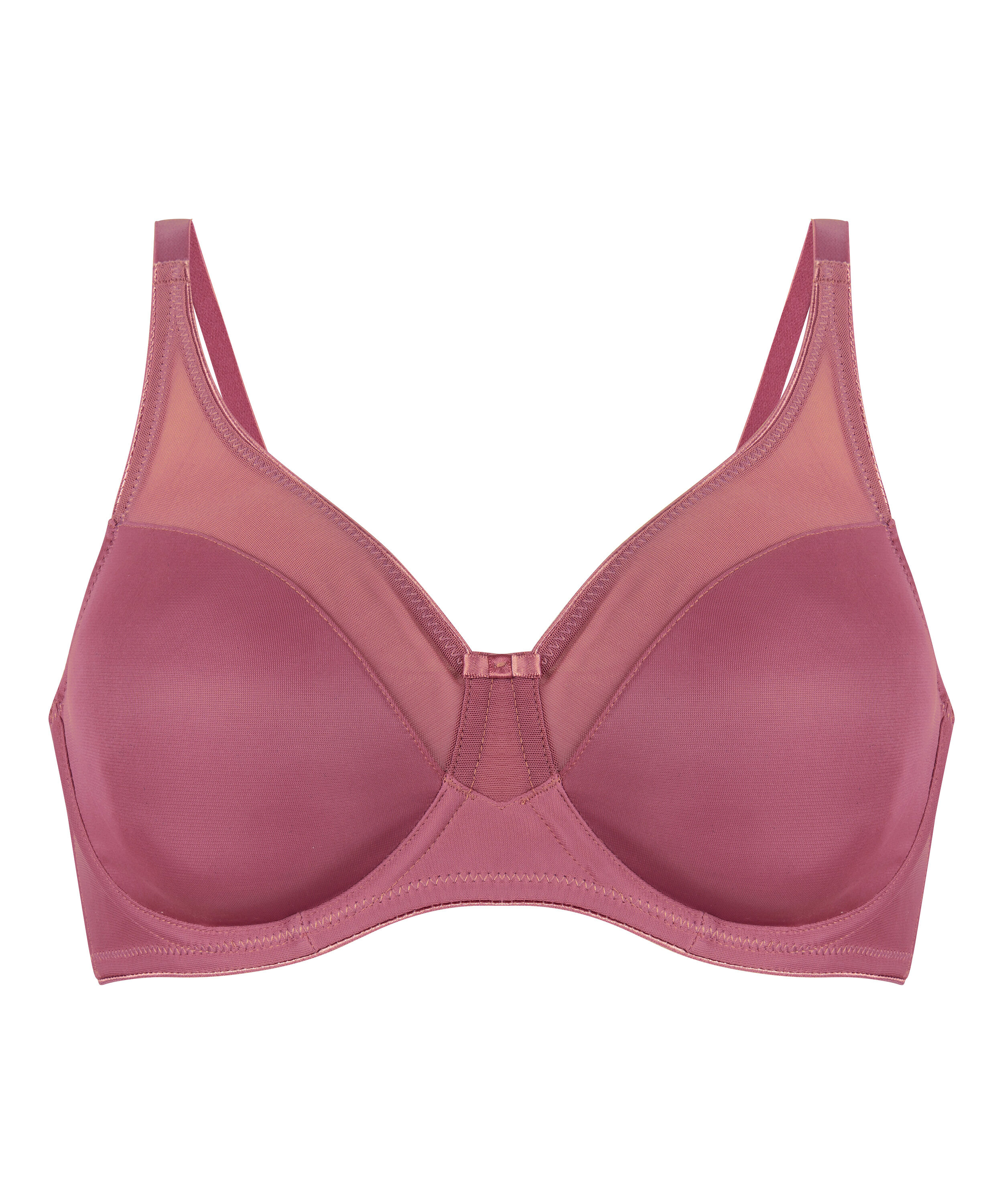 Nina Non-Padded Underwired Minimizer Bra, Purple