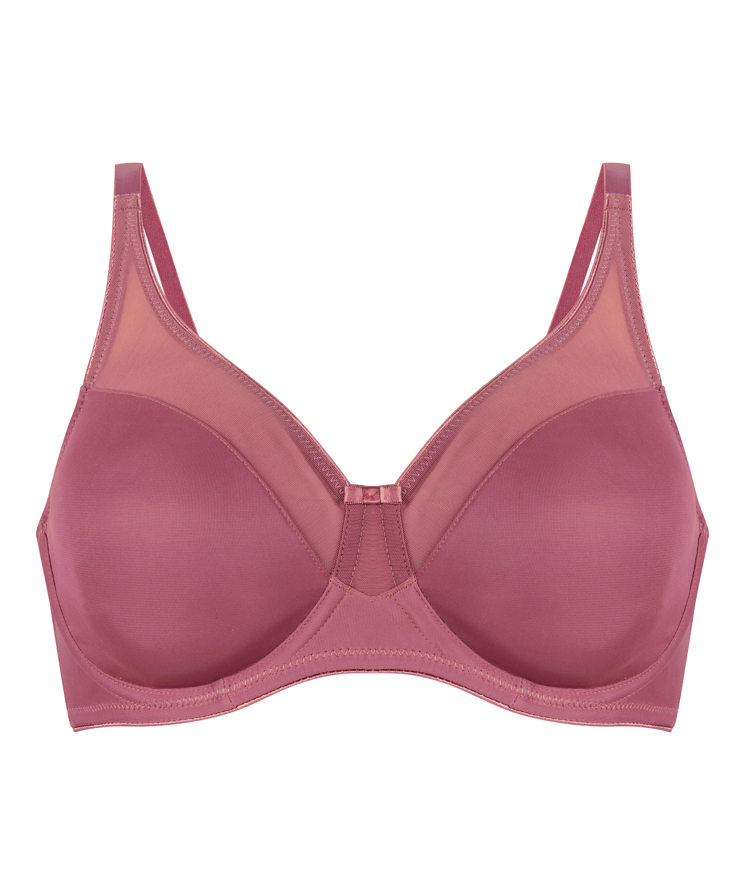 Nina Non-Padded Underwired Minimizer Bra, Purple, main