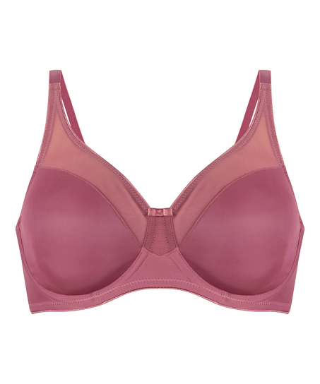 Nina Non-Padded Underwired Minimizer Bra, Purple