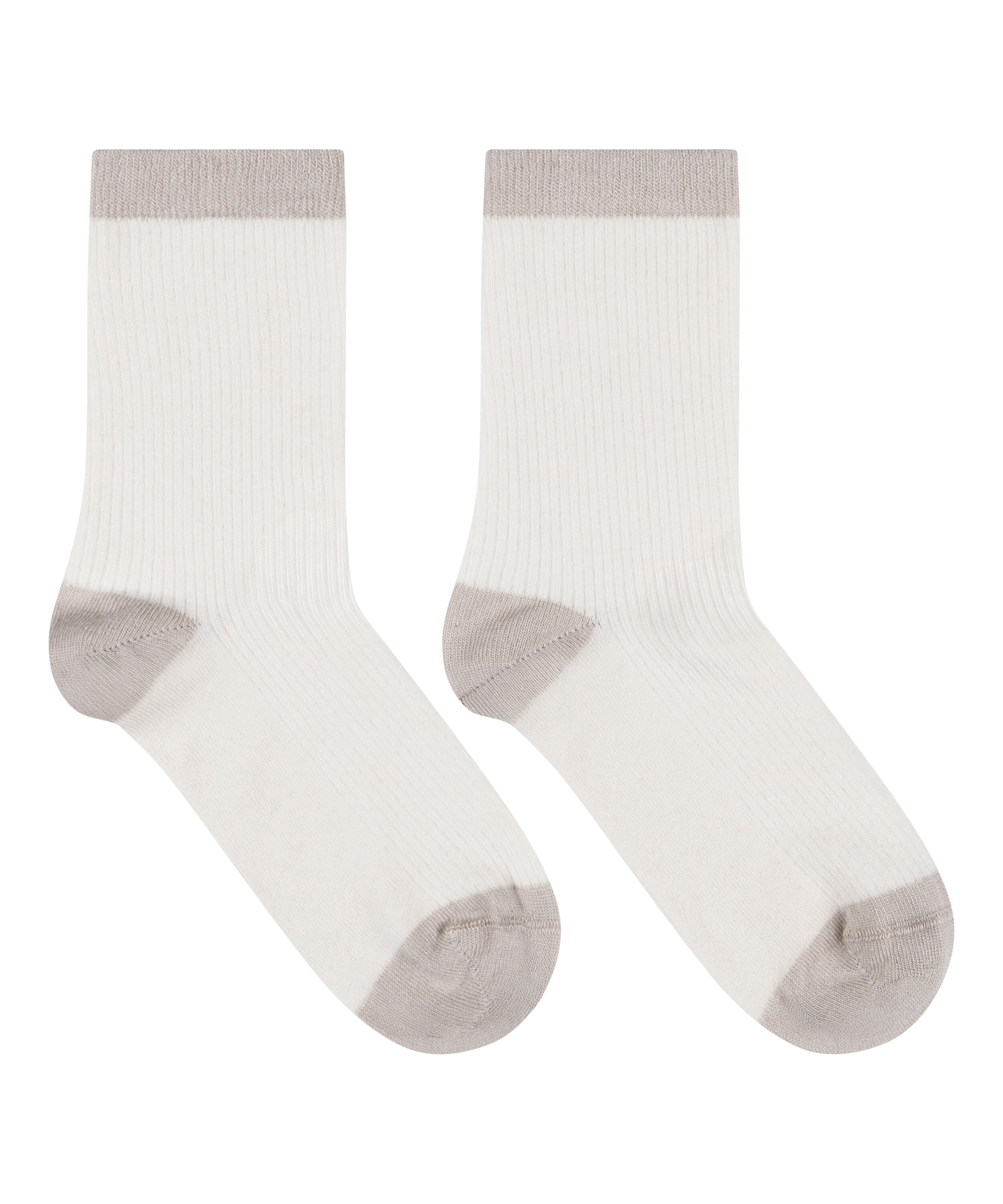 Modal Crew Socks, White