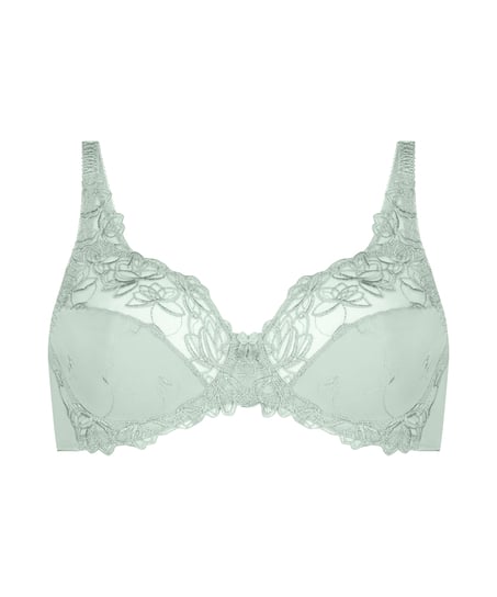 Diva Non-Padded Underwired Bra, Green