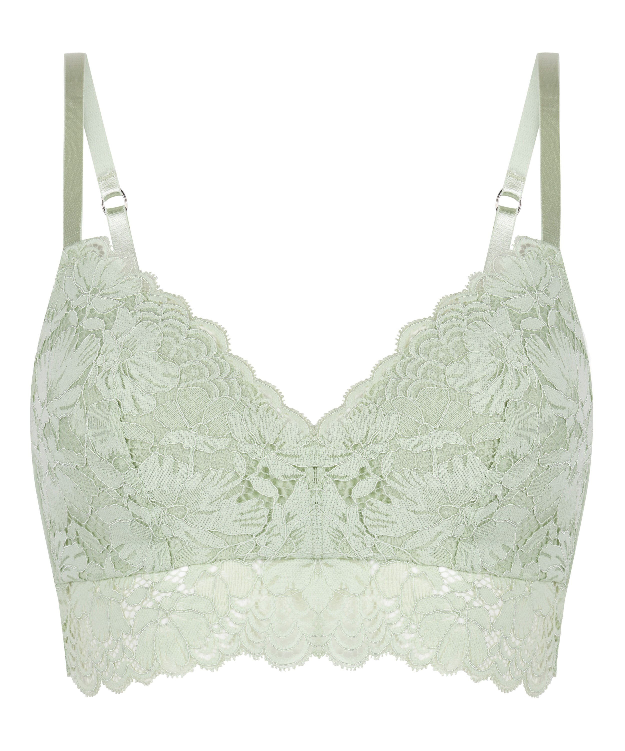 Andrea Padded Non-Wired Bra, Green