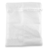Hosiery bag zipper, White