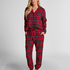 Flannel Pyjama Pants, Red