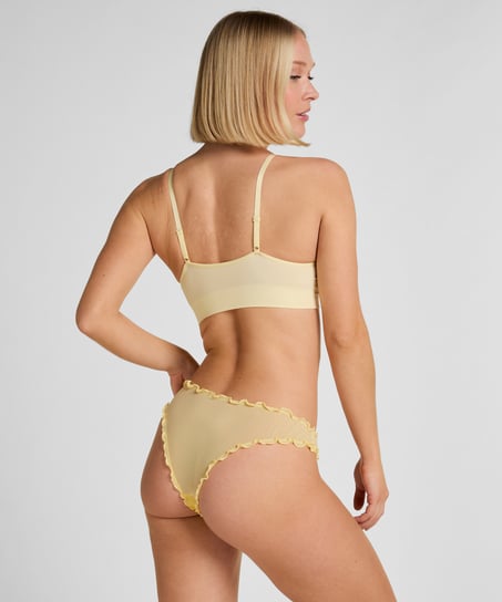 3-Pack Gingham Brazilian, Yellow