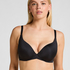 Smooth Padded Underwired Bra, Black