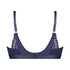 Adeliaide padded underwired bra, Blue
