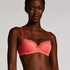 Marine Padded Underwired Bra, Pink