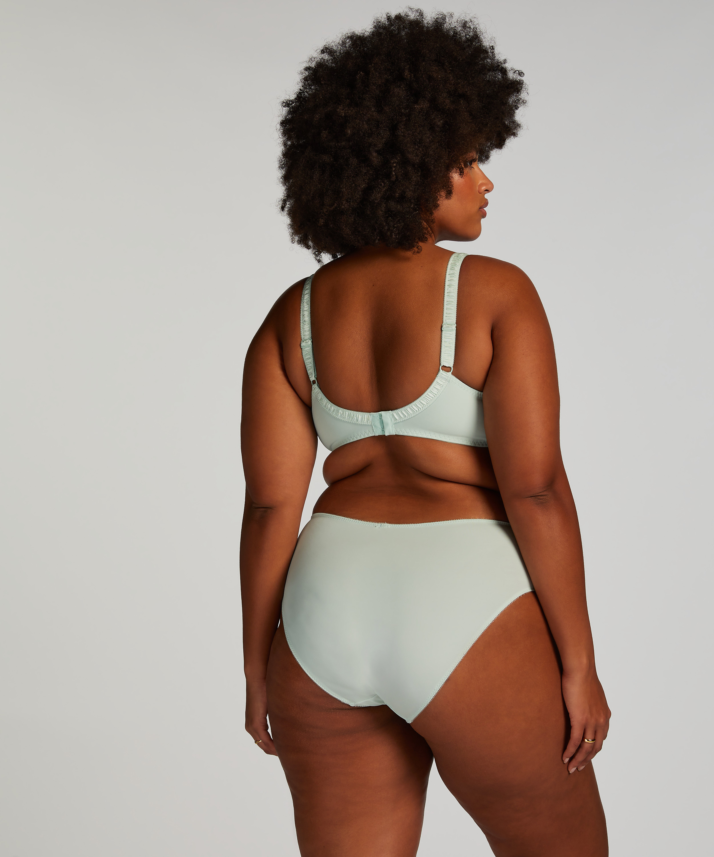 Diva Non-Padded Underwired Bra, Green, main