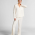 Essential Jersey Long-Sleeved Jacket, White