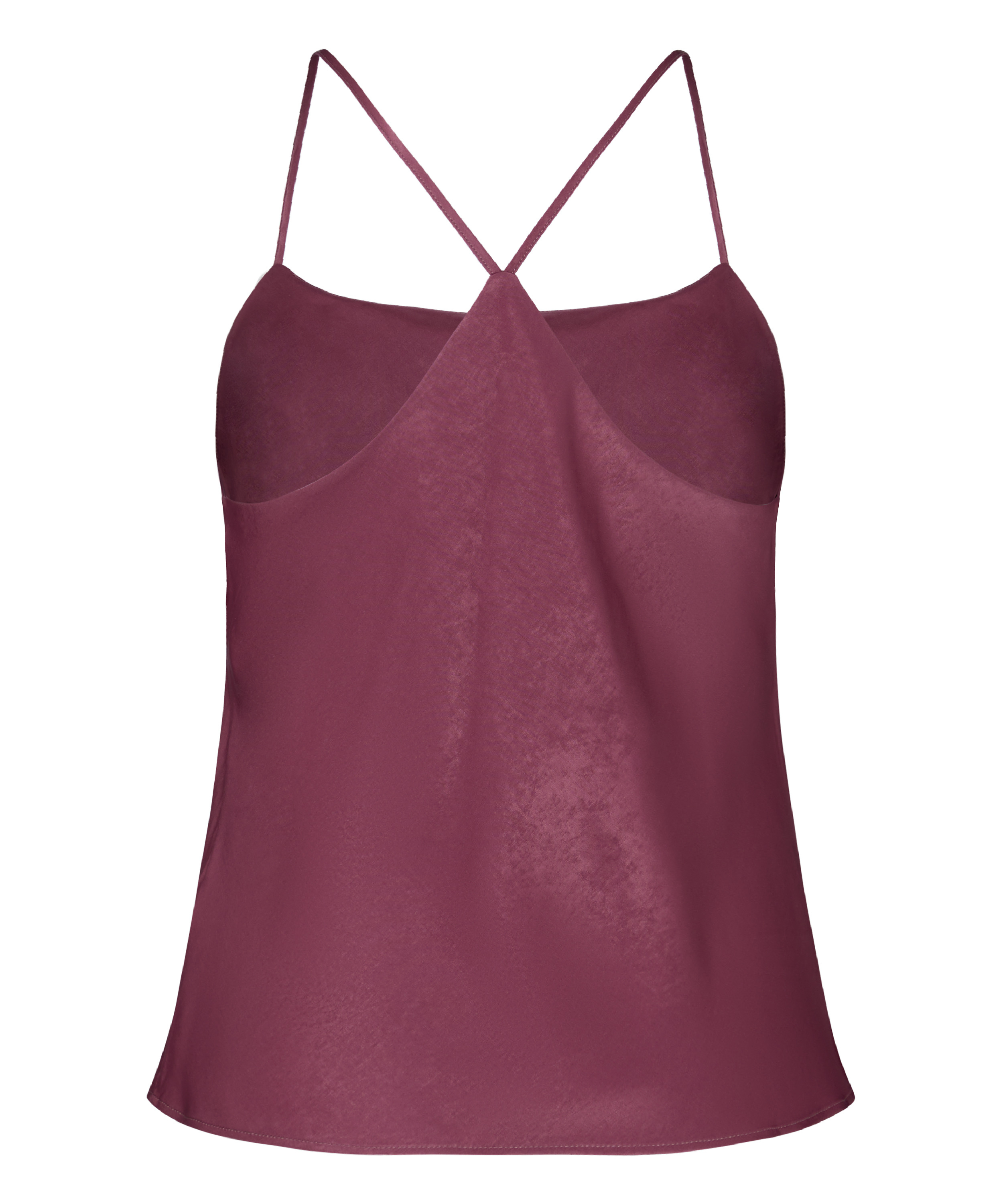 Ayla Satin Cami Top, Purple, main