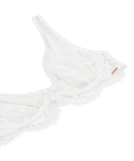 Tiah Non-Padded Underwired Bra, White