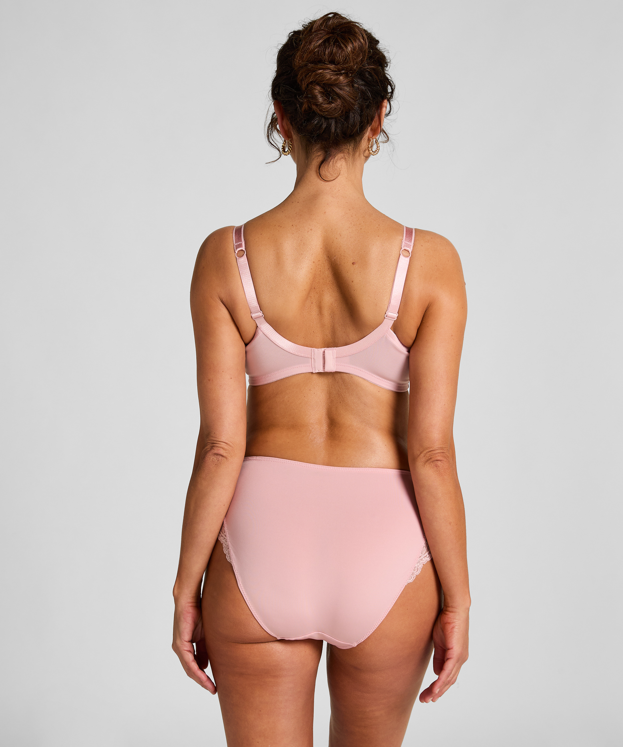 Sophie Non-Padded Underwired Bra, Pink, main