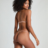 Free The Nipple Thong, Brown