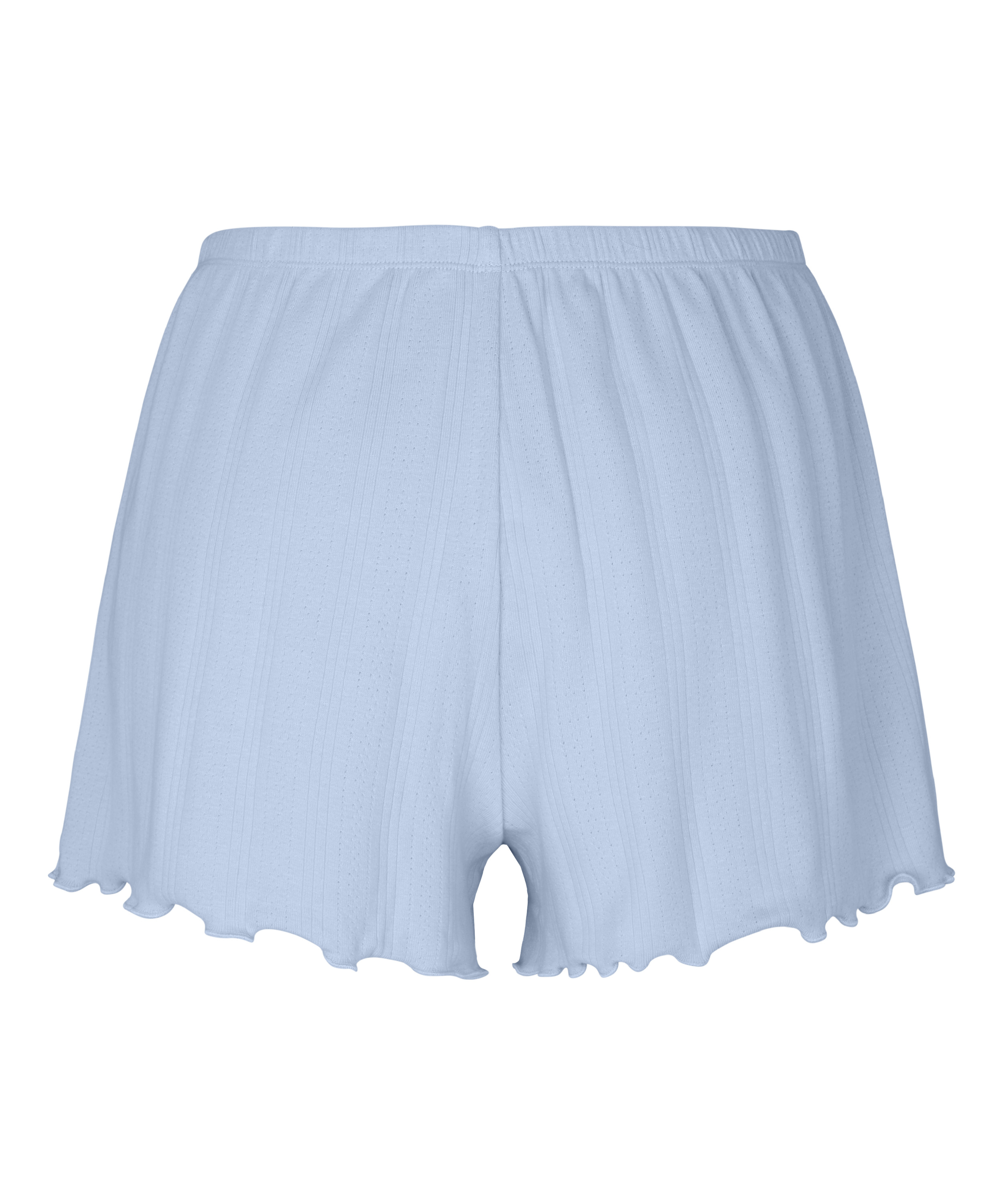 Pyjama Short Pointelle, Blue, main