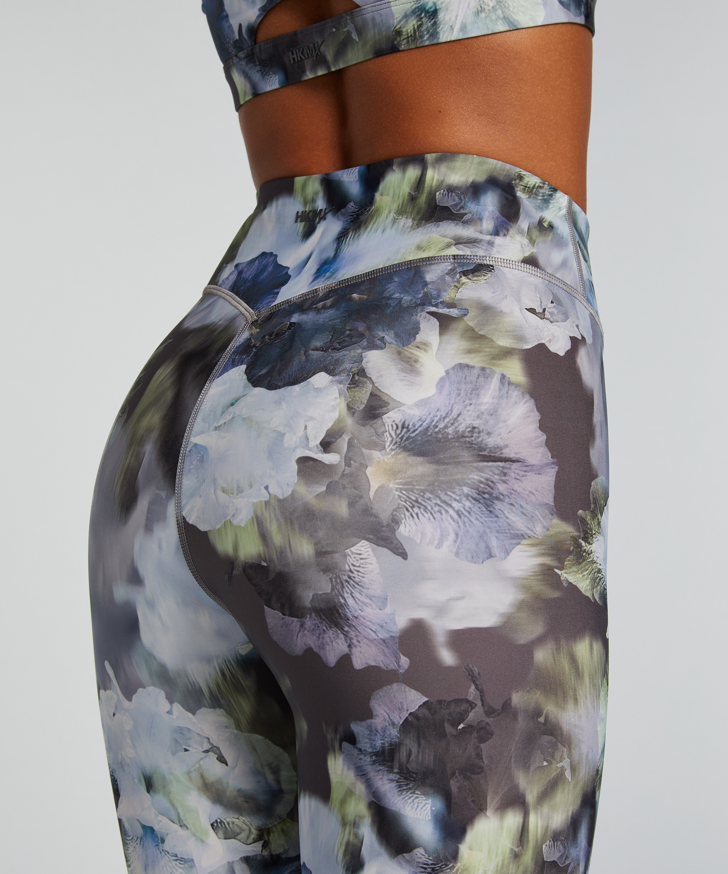 HKMX High Waist Leggings, Gray, main