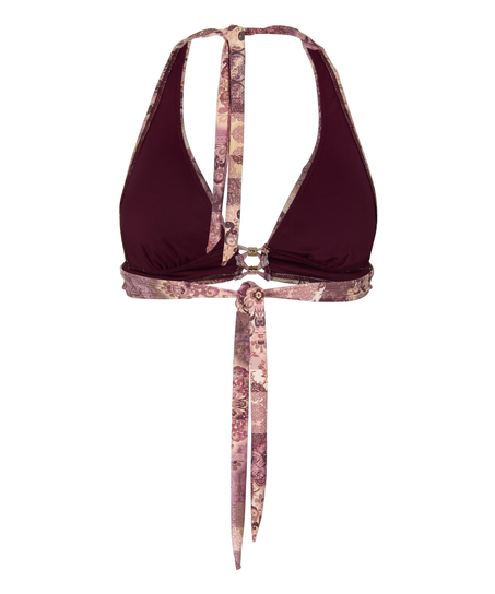 Triangle Bikini Top Ibiza, Purple