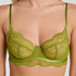 Isabelle Non-Padded Underwired Bra, Green