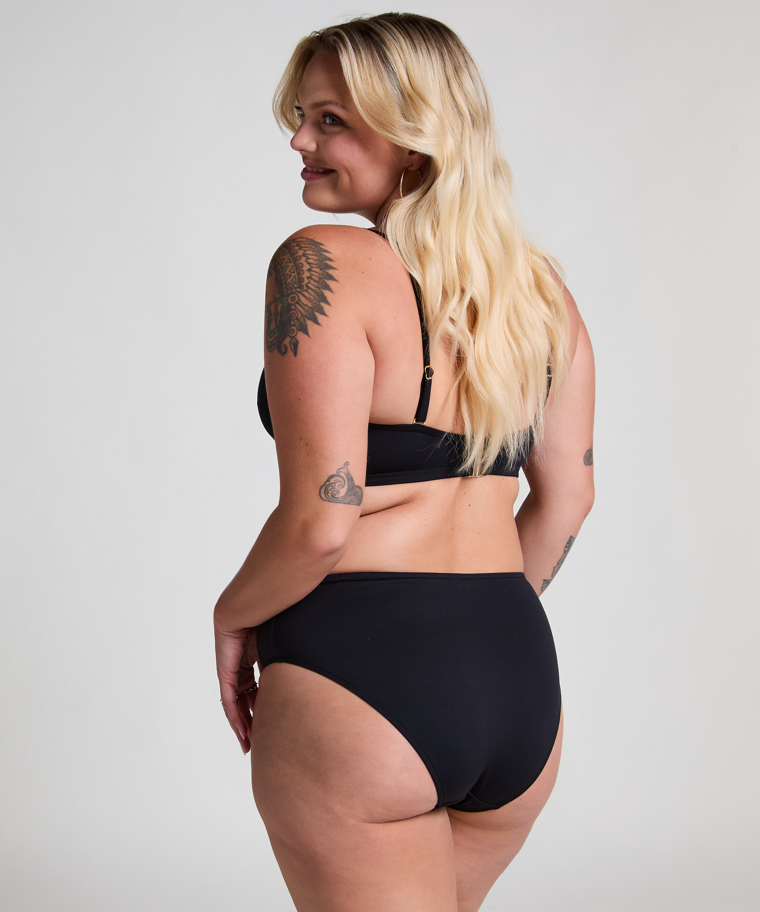 Neoprene Rio Bikinibottom, Black, main