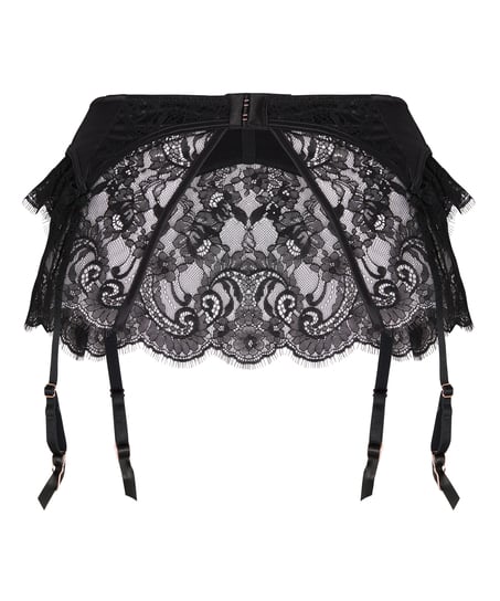 Suspender Skirt Sylvia, Black
