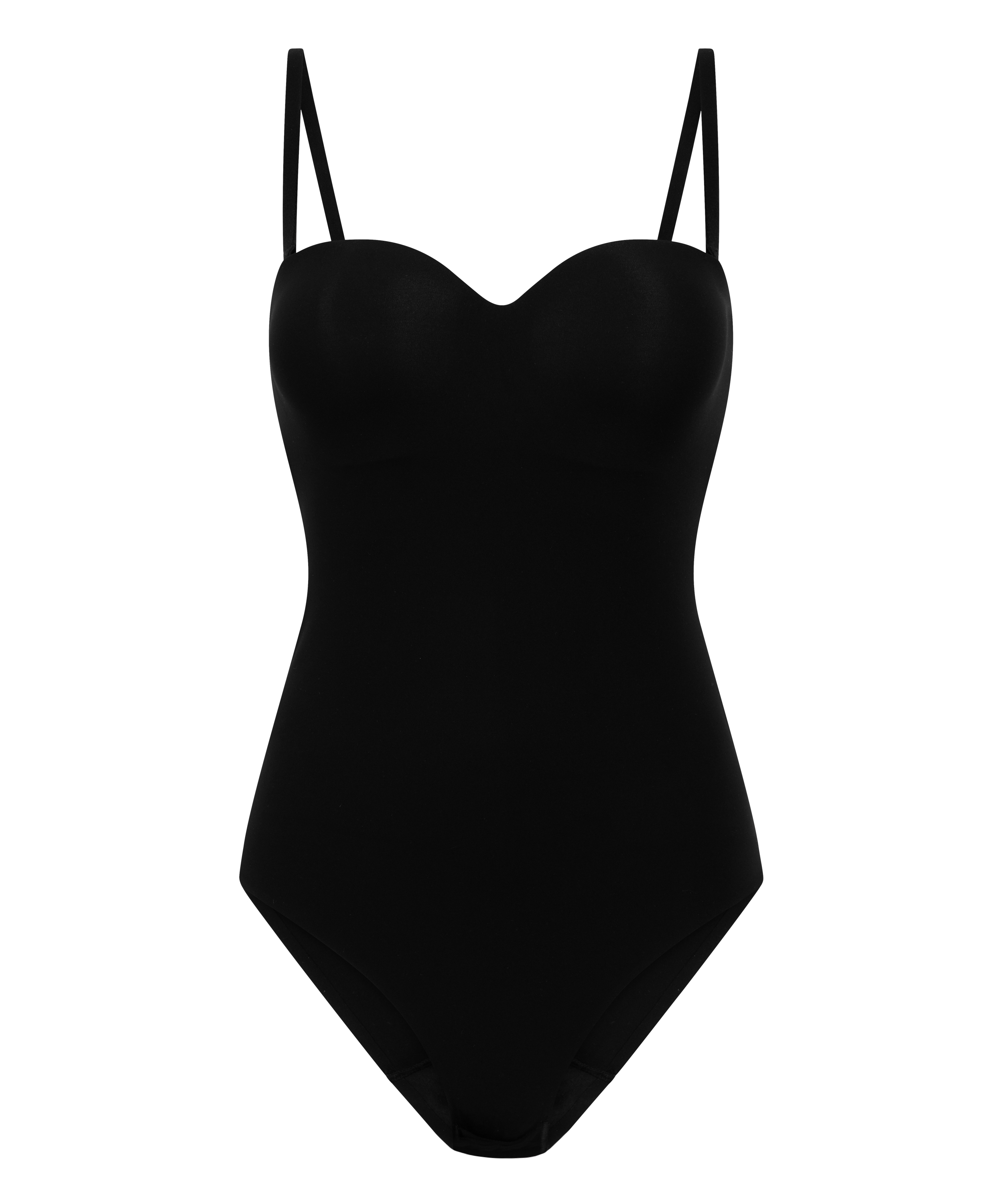 Smooth Padded Body, Black, main