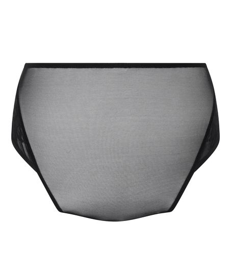 Jocelyn High-Waisted Brazilian, Black