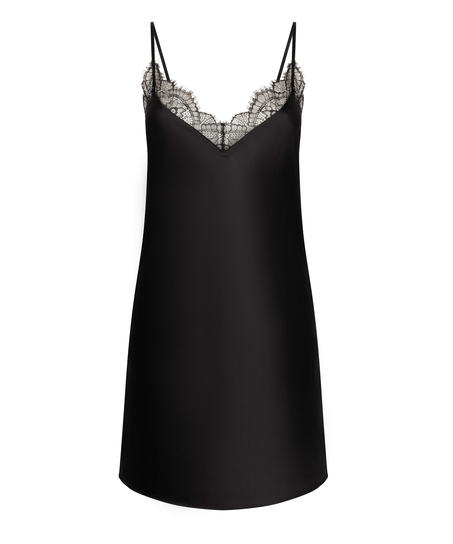 Slipdress Lace, Black