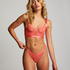 Hana Non-Padded Longline Underwired Bra, Pink
