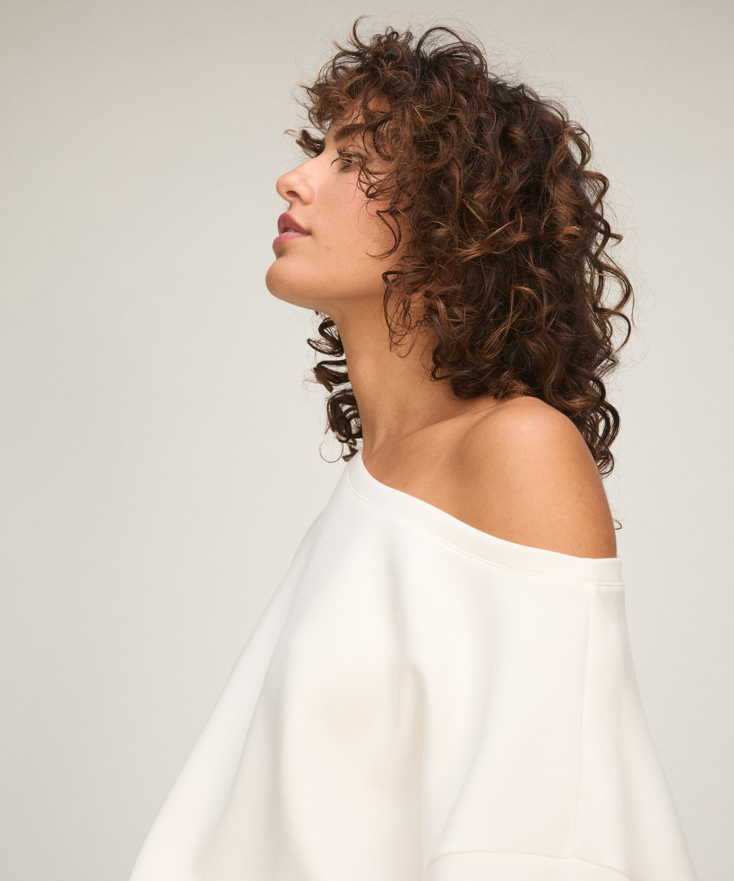 Top Viscose Boatneck, White, main