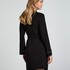 Short Jersey Robe Essentials, Black