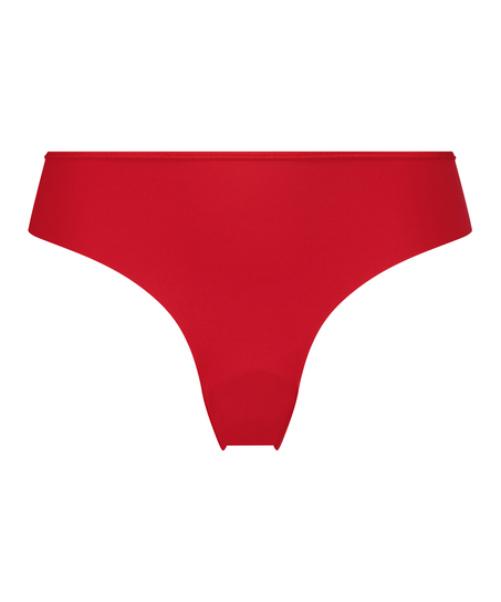 Invisible Lace Back Brazilian, Red