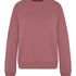 Top crew brushed sweat, Pink