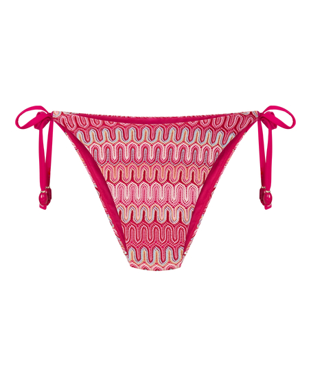 Cali Highleg Bikini Bottom, Pink