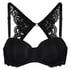 Lace Back Detail, Black