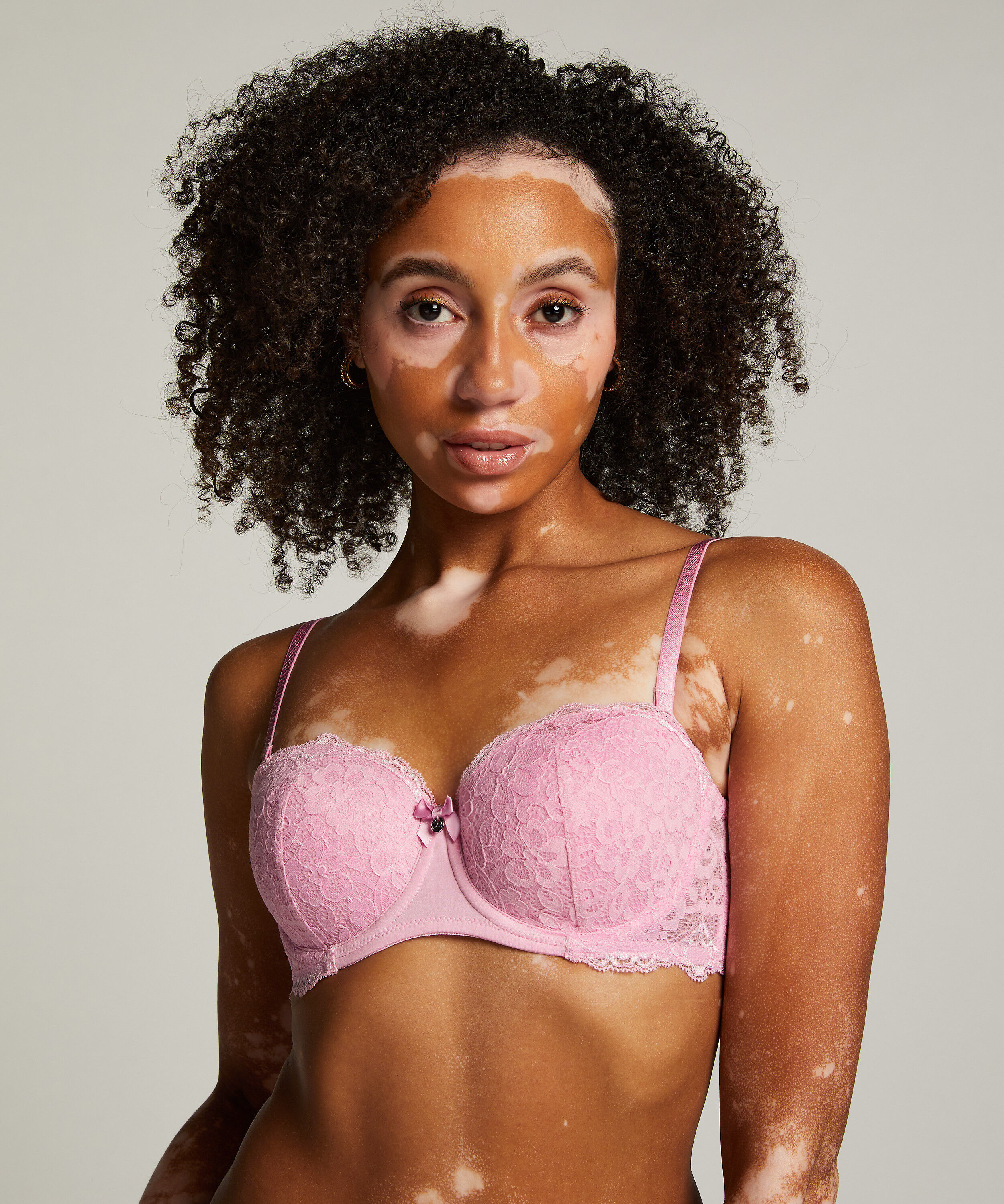 Marine Padded Underwired Bra, Pink
