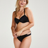 Cannes Padded Underwired Bikini Top Vivian Hoorn, Black