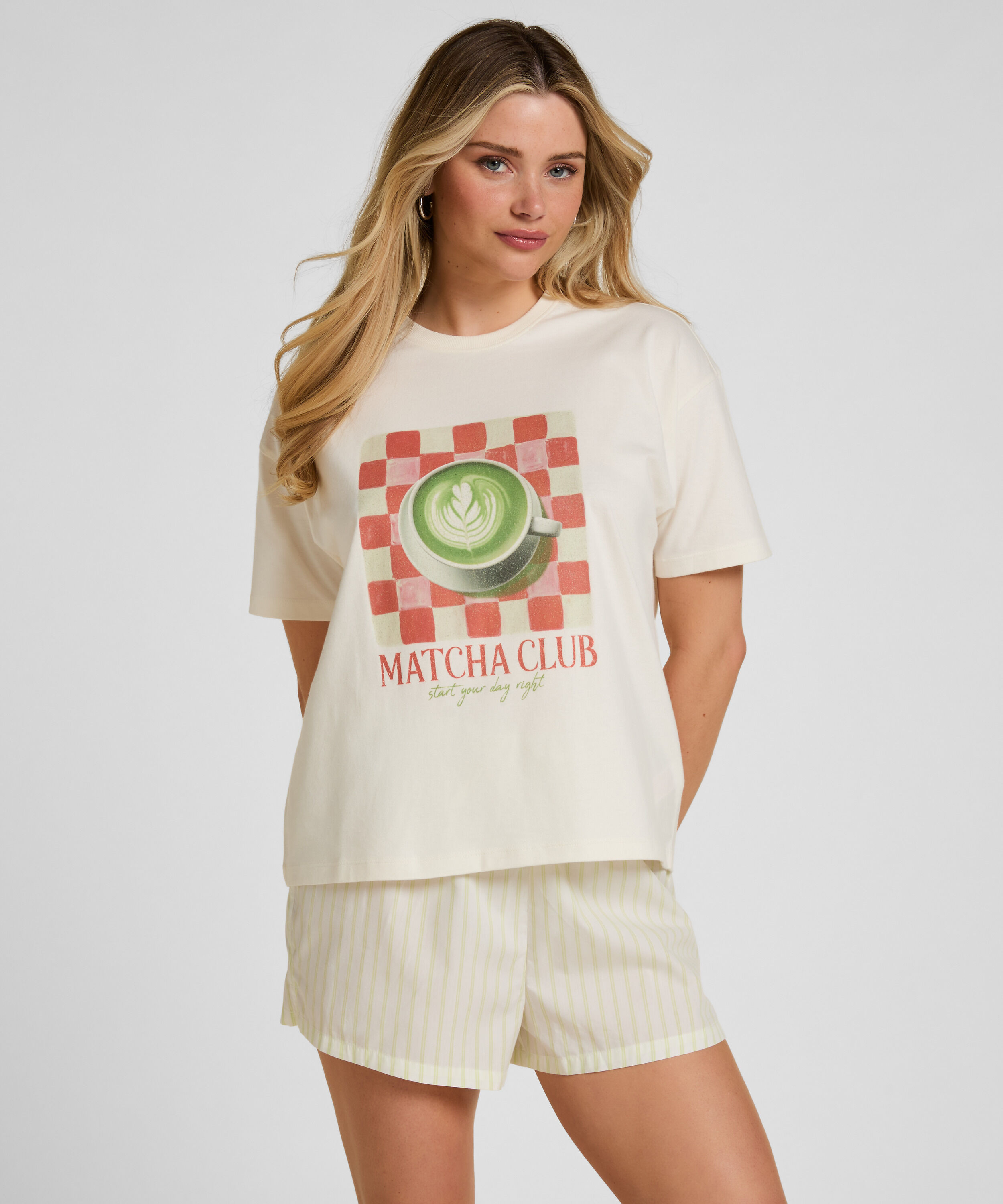 T-shirt with Print, White