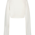 Knot Long Sleeve Top, White