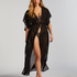 Sheer Kimono, Black